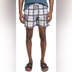 LIKE NEW - Barbour Men’s Tartan Swim Short-XXL